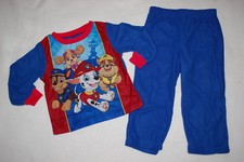 Toddler Boys Flannel Pajamas Set PAW PATROL Marshall Rubble Chase Skye 2T 3T 4T