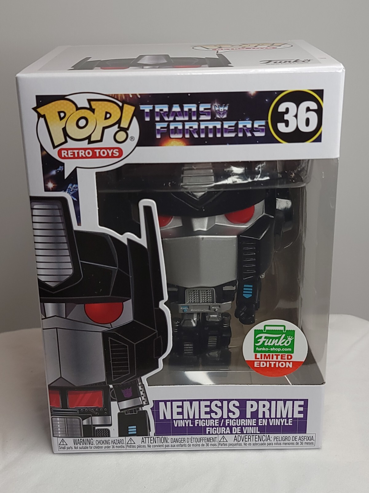 Funko Pop! Nemesis Prime #36 Edición Limitada