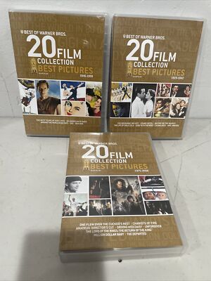 Best of Warner Bros. 20 Film Collection-Best Pictures Lot Of 3