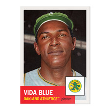 2023 Topps Living Set Card # 645 Vida Blue Free Shipping Always!