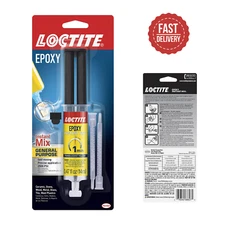 Epoxy Resin And Hardener | Clear Finish | 0.47 oz | Loctite | Water Resistant🛡️