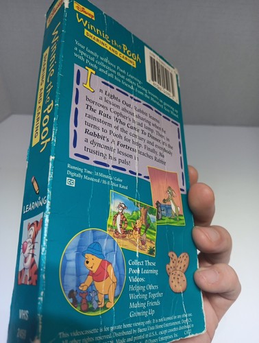 Winnie the Pooh Learning Sharing and Caring VHS, 1994 - Picture 6 of 6