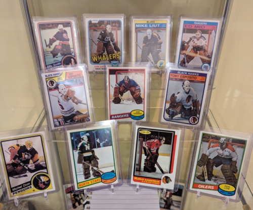 LOT DE 31 x cartes gardiens vintage O-Pee-Chee NHL hockey OPC - Photo 1 sur 3