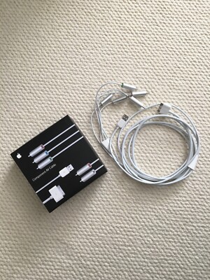 Apple Component AV Cable, 30-poliger Anschluss, TV Anschluss, mit OVP