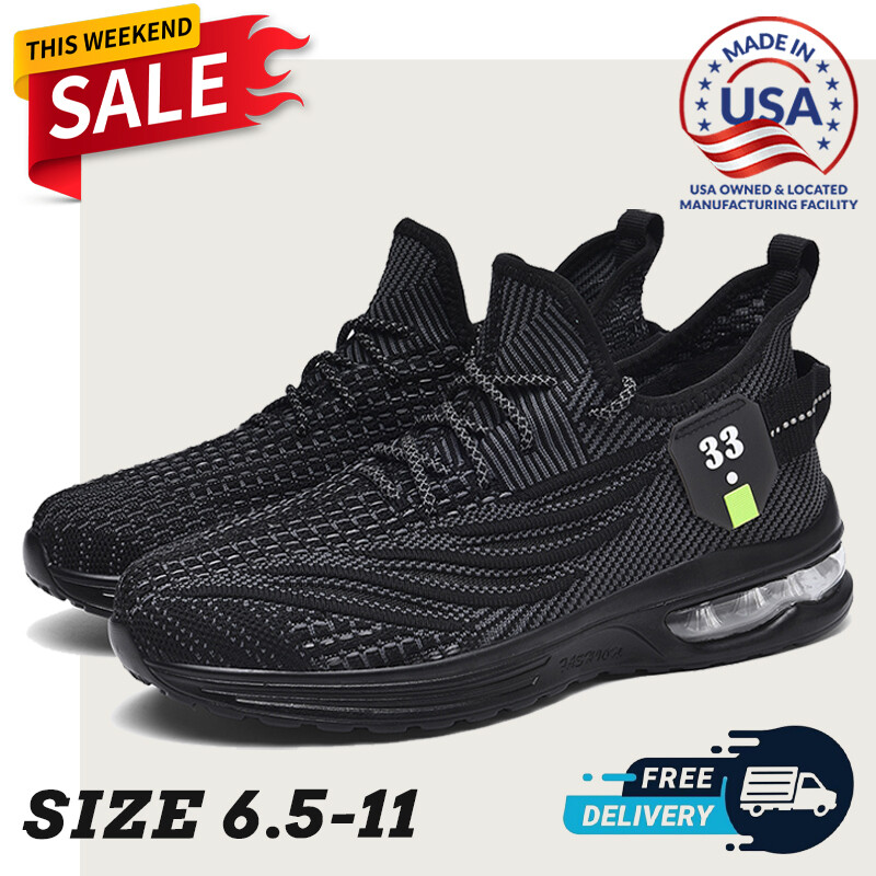 Men's Breathable Mesh Casual Sneakers Athletic Running Tennis Sports Shoes Gym