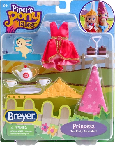 Breyer Horses Piper's Pony Tales Princess Tea Party Adventure Pack - Picture 1 of 1