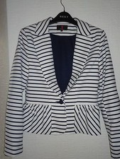 Ladies Stripped  Jacket Size 8