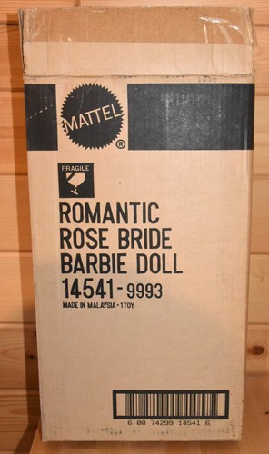 Romantic Rose Bride Doll Barbie Limited Edition The Wedding Flower Collection - Picture 14 of 16