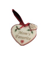 Beautiful Ornament Made Of China For Avon. Mom  s Favorite Youngest Child NWT