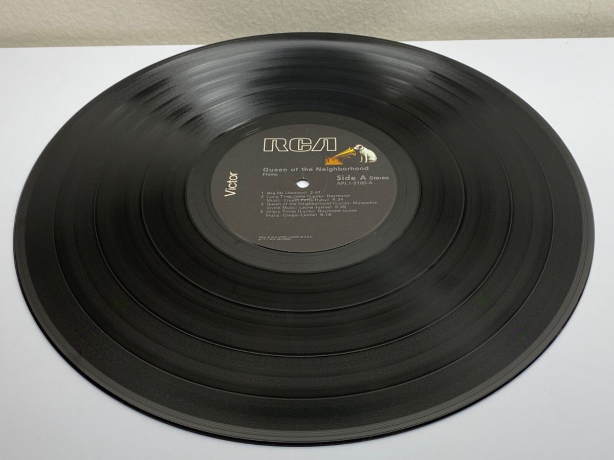 【人気セール，新作登場】 LP■ROCK/FLAME/QUEEN OF THE NEIGHBORHOOD/RCA RVP-6221/国内77年ORIG WHITE LABEL PROMO 見本盤 OBI帯 美品/フレイム/ブルックリンの薔薇