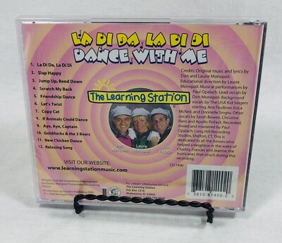 The Learning Station La Di Da Dance With Me CD 2004 - NEW Sealed