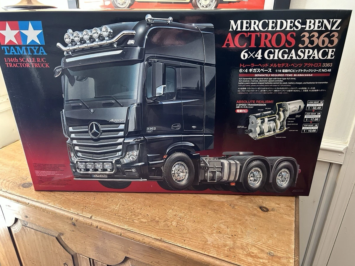Tamiya 1/14 Mercedes-Benz Actros 3363 Semi Truck Kit (GigaSpace