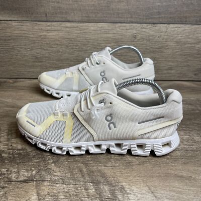 スポーツメディスン　194〜249号　215号のみなし On Cloud 5 59.98902 Women's US 8.5 Running Shoes White Lace