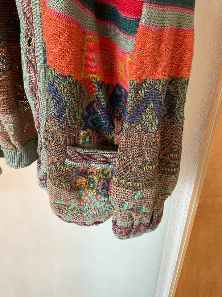 Coogi Strickweste aus den 90ern in der Größe L  zu verkaufen - Bild 3 von 4