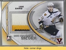 2011 ITG Heroes and Prospects Silver Number Vault Ruby 1/1 Logan Shaw READ 0a1