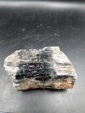 Natural Gemstone Mineral Geode Rock / Stone Unknown Paperweight Tourmaline ?