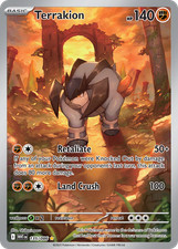 Terrakion - Holo - White Flare - 135/86 NM Pokemon on eBay