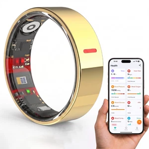 Smart Ring Santé Fitness Tracker Sommeil Surveillez la fréquence cardiaque Hommes Femmes Android iOS