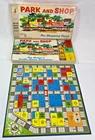 1960 Milton Bradley Park and Shop Board Game #4300 Vintage