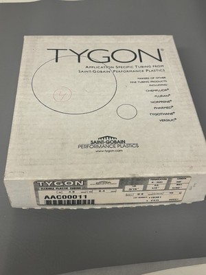 TYGON AAC00011 R-3603 3/16'' ID 1/4'' OD Clear Flexible PVC Tubing 50 FT