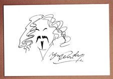 Billy Connolly original A5 self portrait drawing