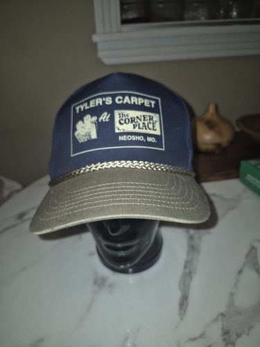 Tylers Carpet Cap Hat Dark Blue Snapback Cap