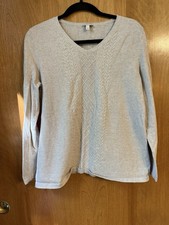 Talbots Oatmeal Color Sweater Size Large