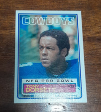Topps 1983 Tony Dorsett Dallas Cowboys NFC Pro Bowl NFL #46 Football Card