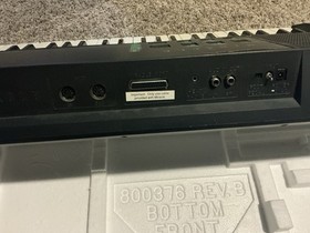 Nintendo Nes The Miracle Piano Teaching System Rare UNTESTED  W/Box & Foam