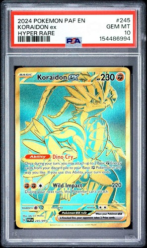 Koraidon ex graded PSA 10 for sale on eBay