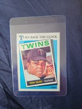 1989 Topps - Turn Back The Clock Tony Oliva #665