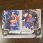 Shohei Ohtani x John Cena 2026 Topps NOW WBC Dual Card RARE WWE MLB Crossover