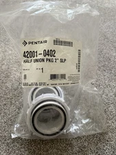 PENTAIR 42001-0402 HALF UNION PKG 2" SLP, OEM, NEW, FREE SHIPPING 