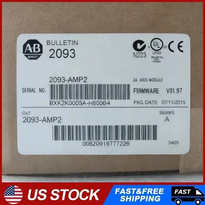 NEW Allen Bradley 2093-AMP2 Ser A Kinetix 2000 Integrated Axis Module 2093AMP2