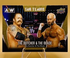 The Butcher and The Blade #62 Gold 2021 Upper Deck AEW Trading Card FREE SHIP 1C