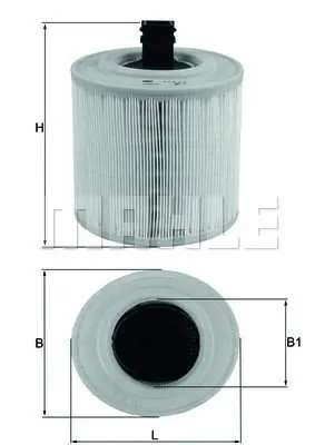 Filtro aria Cartuccia filtro LX 3015/14 MAHLE per OPEL ASTRA K