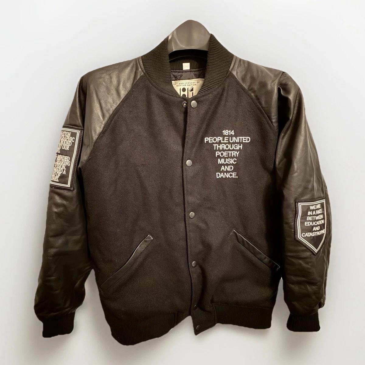 Janet Jackson Rhythm Nation 1990 Tour 30th Anniversary Jacket S