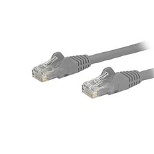 StarTech 4ft Gray Cat6 Patch Cable with Snagless RJ45 Connectors - Cat6 Ethernet