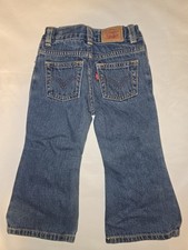 Vintage Y2K Levi  s 517 Girls Flare Jeans Size 3 Toddlers