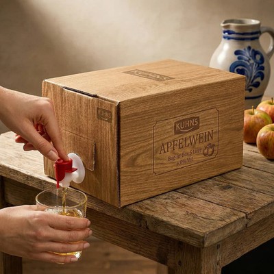 Kuhns Apfelwein Bag in Box 5,0l, alc. 6,0 Vol.-%