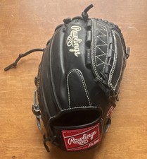 Rawlings Heart of The Hide RHT PRO12DHJB 12 Inch Black Leather Baseball Glove 