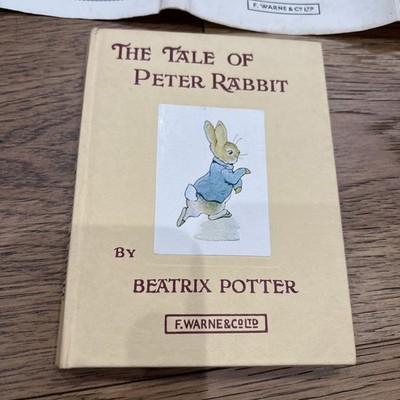 Vintage The Tale of Peter Rabbit Beatrix Potter 1st Ed F Warne & Co Early Print