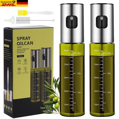 Ölsprüher für Speiseöl Öl Sprühflasche Ölzerstäuber Oil Sprayer Ölspender Spray