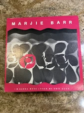Marjie Barr (IM GONNA MAKE IT-FOR MY OWN GOOD) Autographed VINYL LP NU-SOUND
