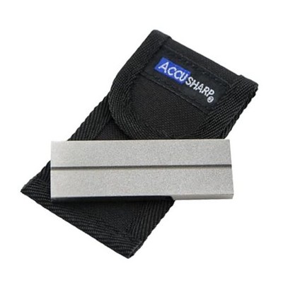 Pocket Stone Sharpener with Pouch, 3 Inch Dual-Sided Sharpening Stone Diamond