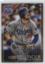 2019 Update 150 Years of Professional Baseball Gold 33/50 Cody Bellinger 9lx