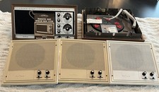 Vintage 1960s NuTone N2561-2 Whole House Intercom 2073 Fold-Out Record Player