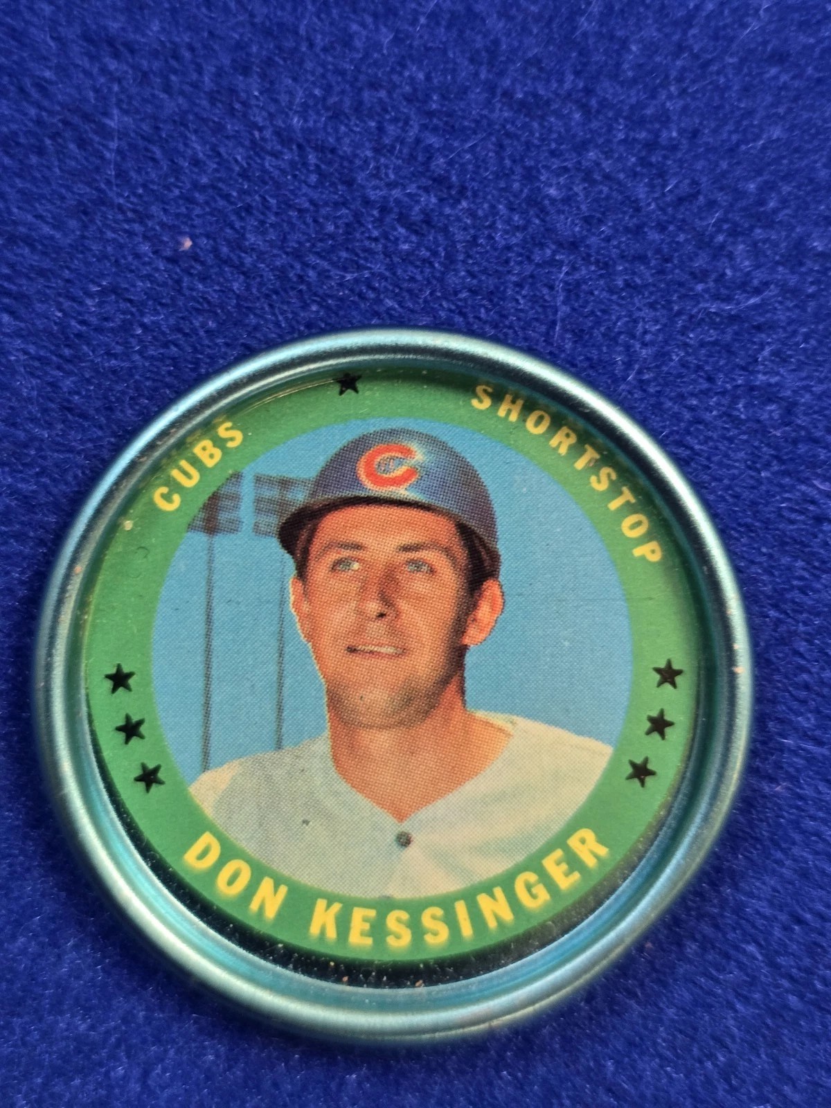 1971 topps baseball coins . Set Break...  # 119 Don Kessinger