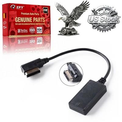 For Audi A1/A3/A4/A5/A6/A7/A8 Bluetooth Music Interface AUX Audio Cable Adapter