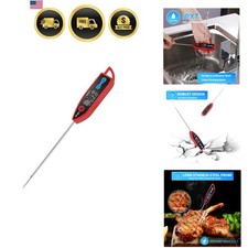 Digital Water Thermometer for Liquid, Candle, Instant Read with Waterproof fo...